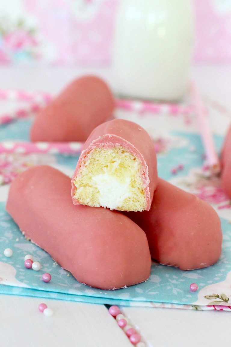 Foto de la Receta de pastelitos de pantera rosa