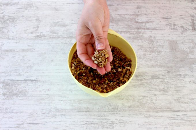 Foto de la receta de baklava con nueces y almendras