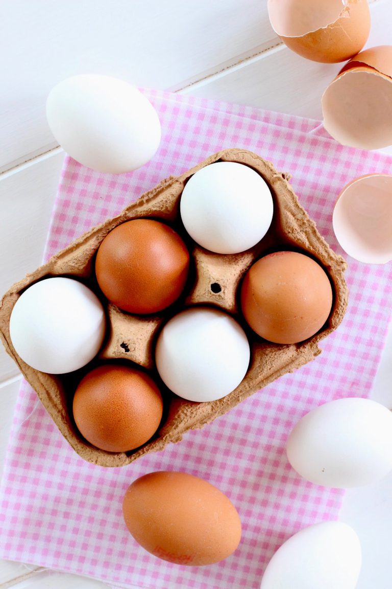 Foto Propiedades de los huevos - Tipos de huevos - tamaños de los huevos de gallina - Huevos de gallina - -min