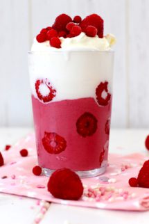 Receta de smothie de frambuesas - Como hacer smoothie casero