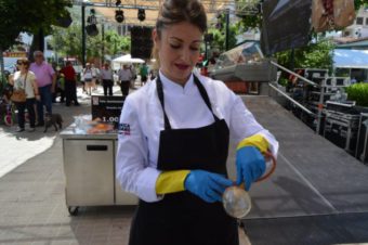 iii concurso de alta cocina "cereza castillera" en El Castillo de Locubín, Jaén 2018