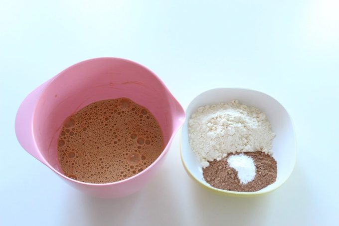 Foto de la receta de madeleines de chocolate saludables