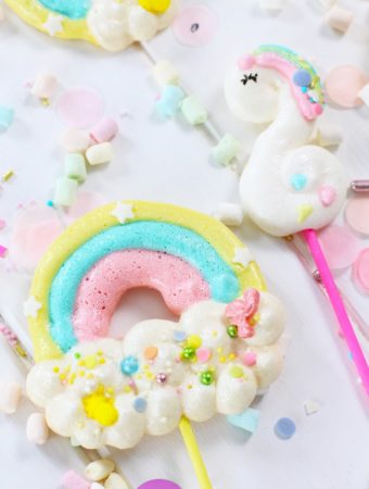 Foto de la Receta de merengues de unicornio