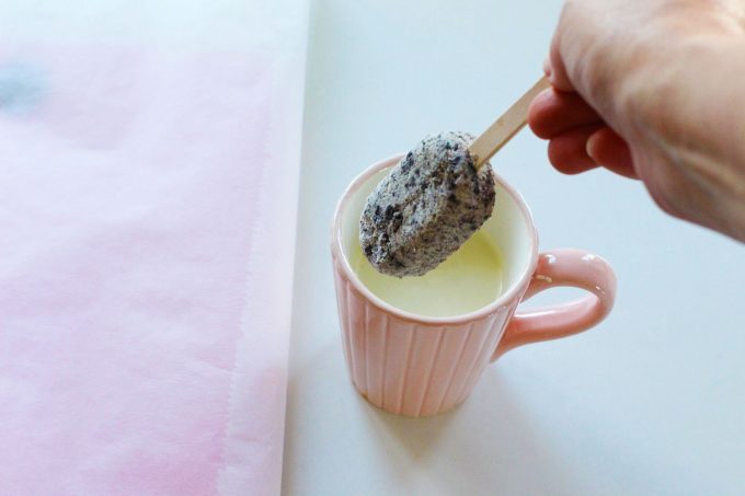 Foto de la Receta de helado cremoso de oreo