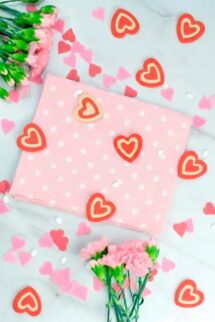 Galletas de mantequilla y almendra para san valentin