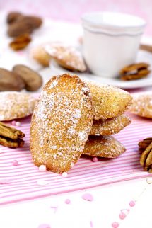 Como hacer madeleines de nueces pecanas elaboradas por Lolita la pastelera