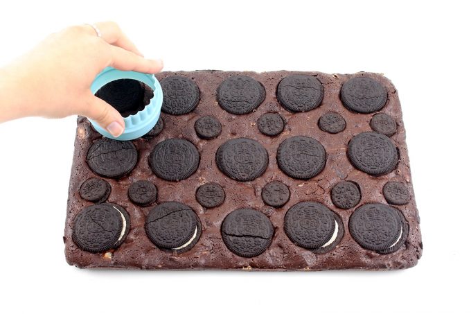 Cómo hacer sándwich helado de oreo y brownie