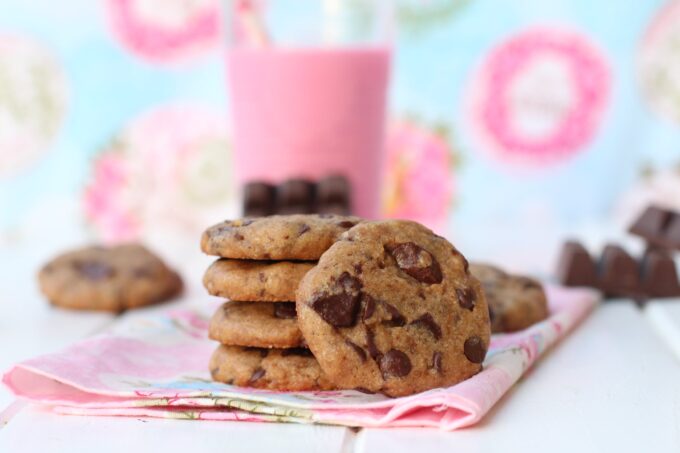 Como hacer galletas americanas con chocolate crujientes - American cookies