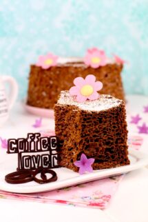 Bizcocho esponjoso de café