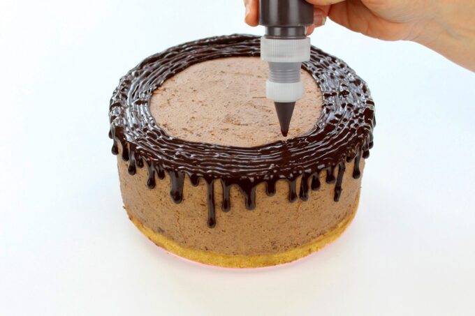 Cómo hacer Ferrero Rocher cheesecake sin horno