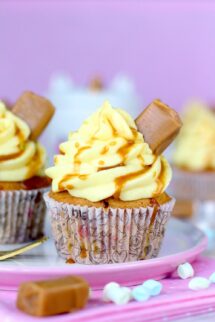 Cómo hacer cupcakes de caramelo con buttercream de caramelo Funcakes