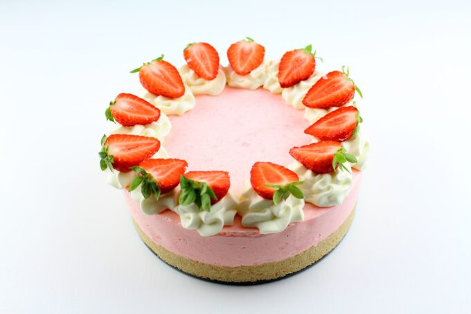 Cómo hacer cheesecake de fresas sin horno