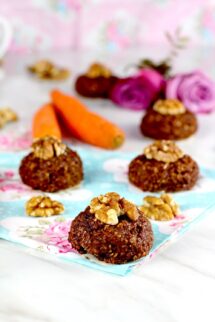 Cómo hacer carrot cake cookies saludables