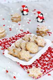 Como hacer polvorones de aceite de oliva virgen extra y canela tradicionales