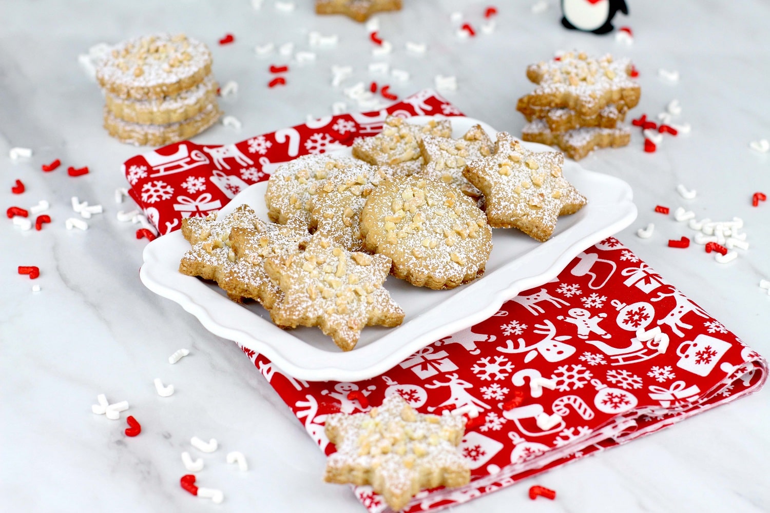 Como hacer polvorones de aceite de oliva virgen extra y canela tradicionales