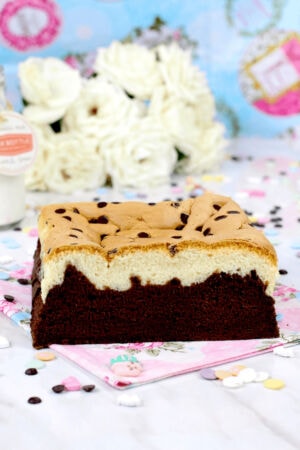 Cómo hacer bizcocho de vainilla y chocolate japonés (16)-min-min