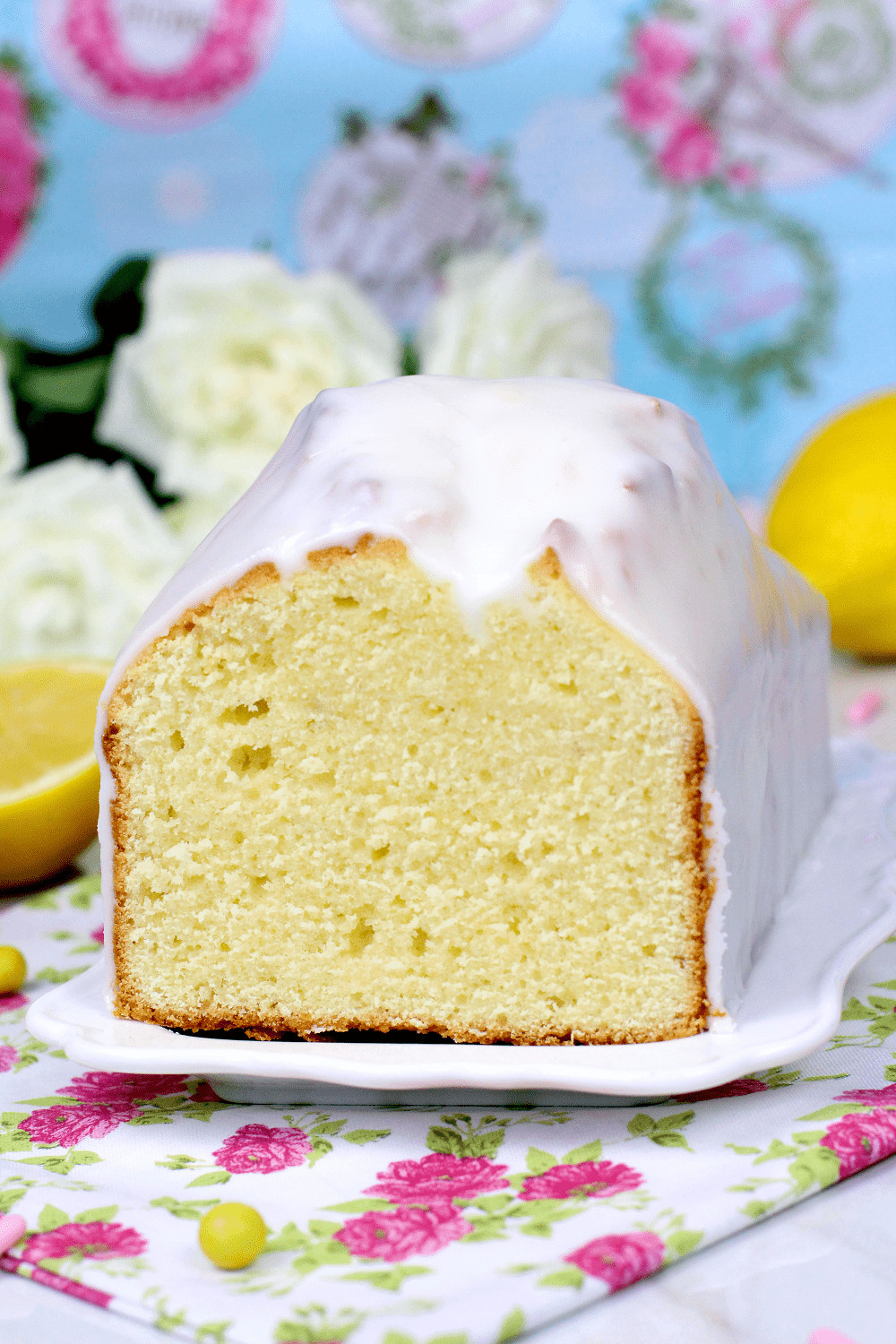 Cómo hacer bizcocho de limón con glaseado (1)