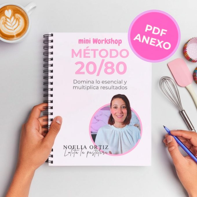 El método 2080 para que tus postres salgan siempre perfectos – 2 – Por Lolita la pastelera