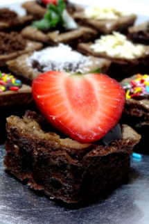 Foto de la receta de brownie de chocolate con nueces