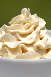 Foto de la receta de crema chantilly casera