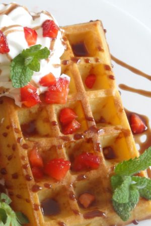 Foto de la receta de gofres caseros