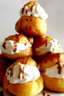 Foto de la receta de profiteroles caseros