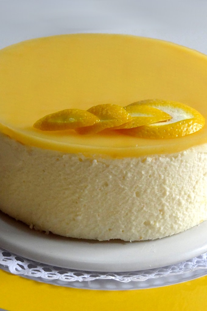 Foto de la receta de tarta de limón casera