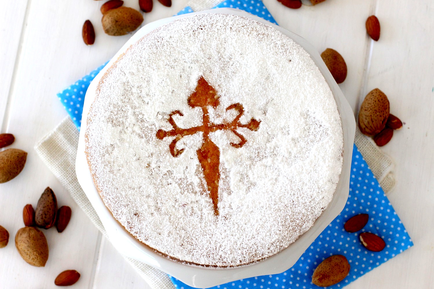 Foto de la receta de tarta de Santiago original