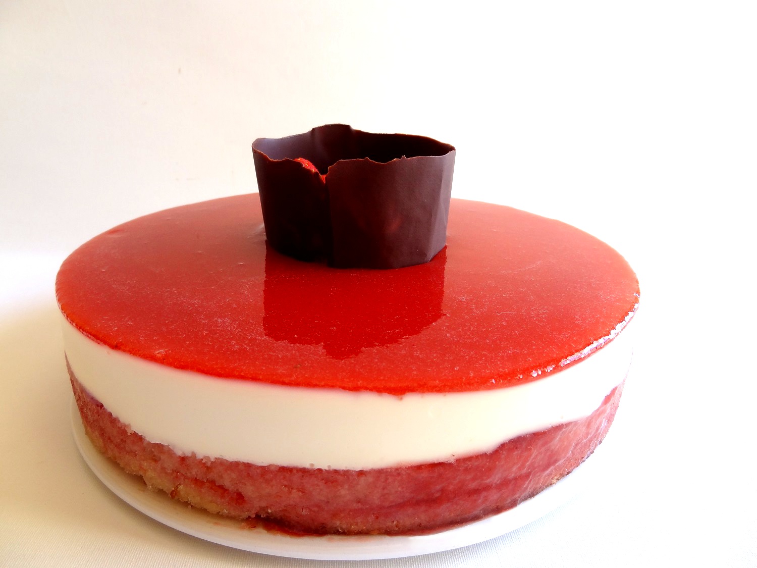 Fotos de la receta de cheesecake de fresa