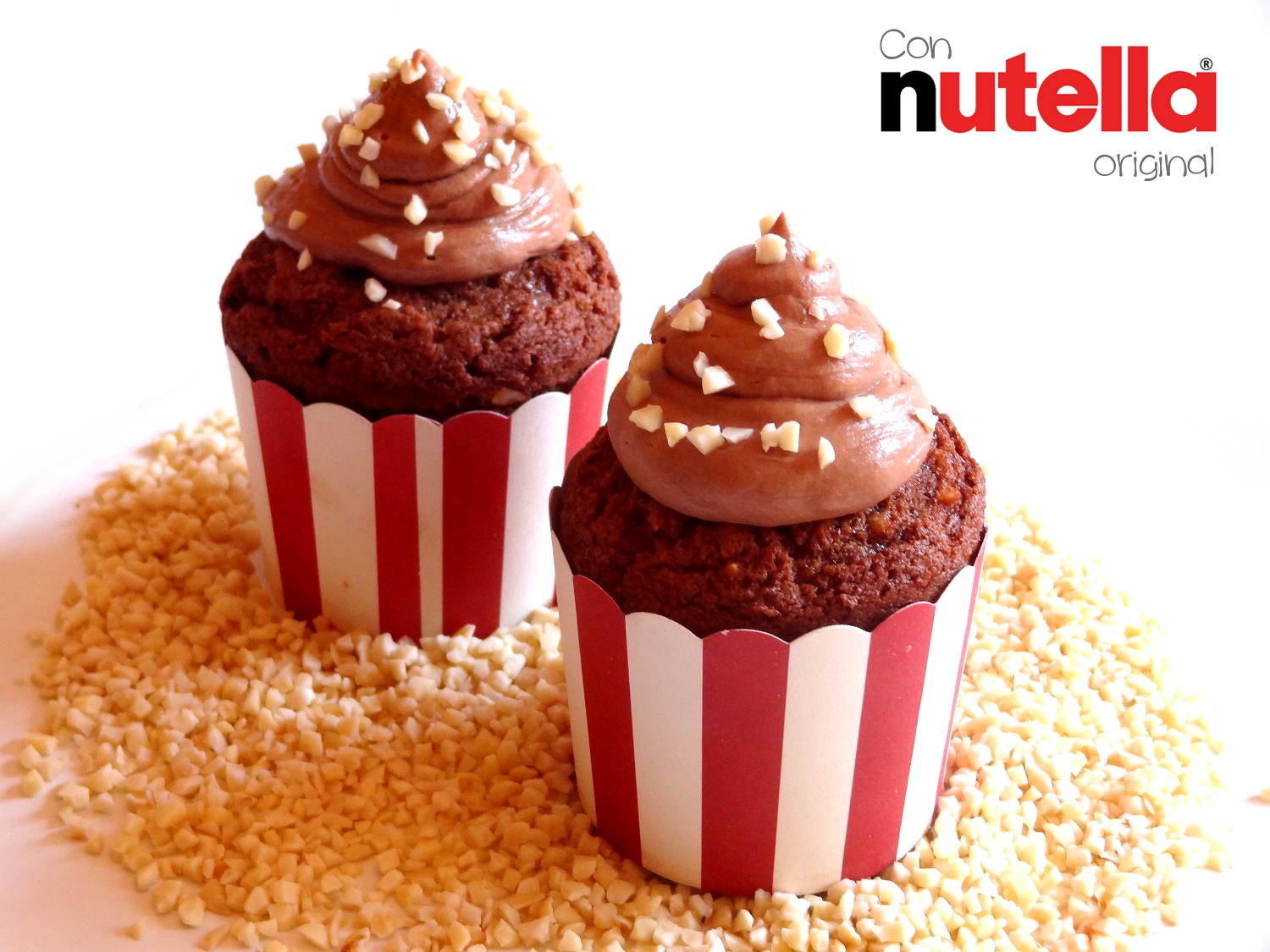 Foto de la receta de cupcakes de Nutella