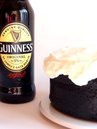 Foto de la receta de tarta de chocolate con Guinnes