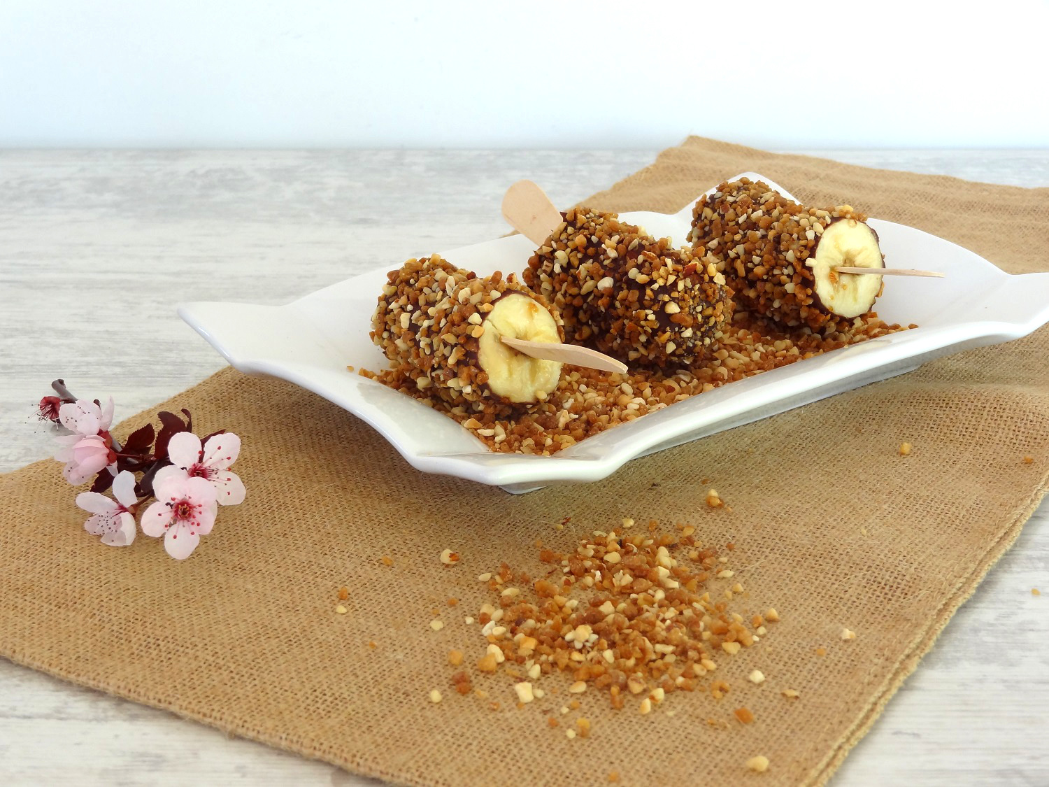 Foto de la receta de choco bananas