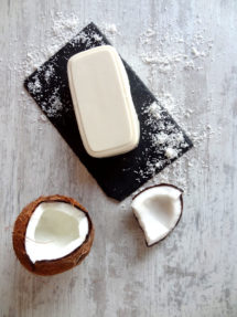 Foto de la receta de manteca de coco casera
