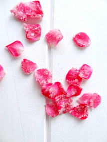 Foto de como hacer pétalos de rosa comestibles