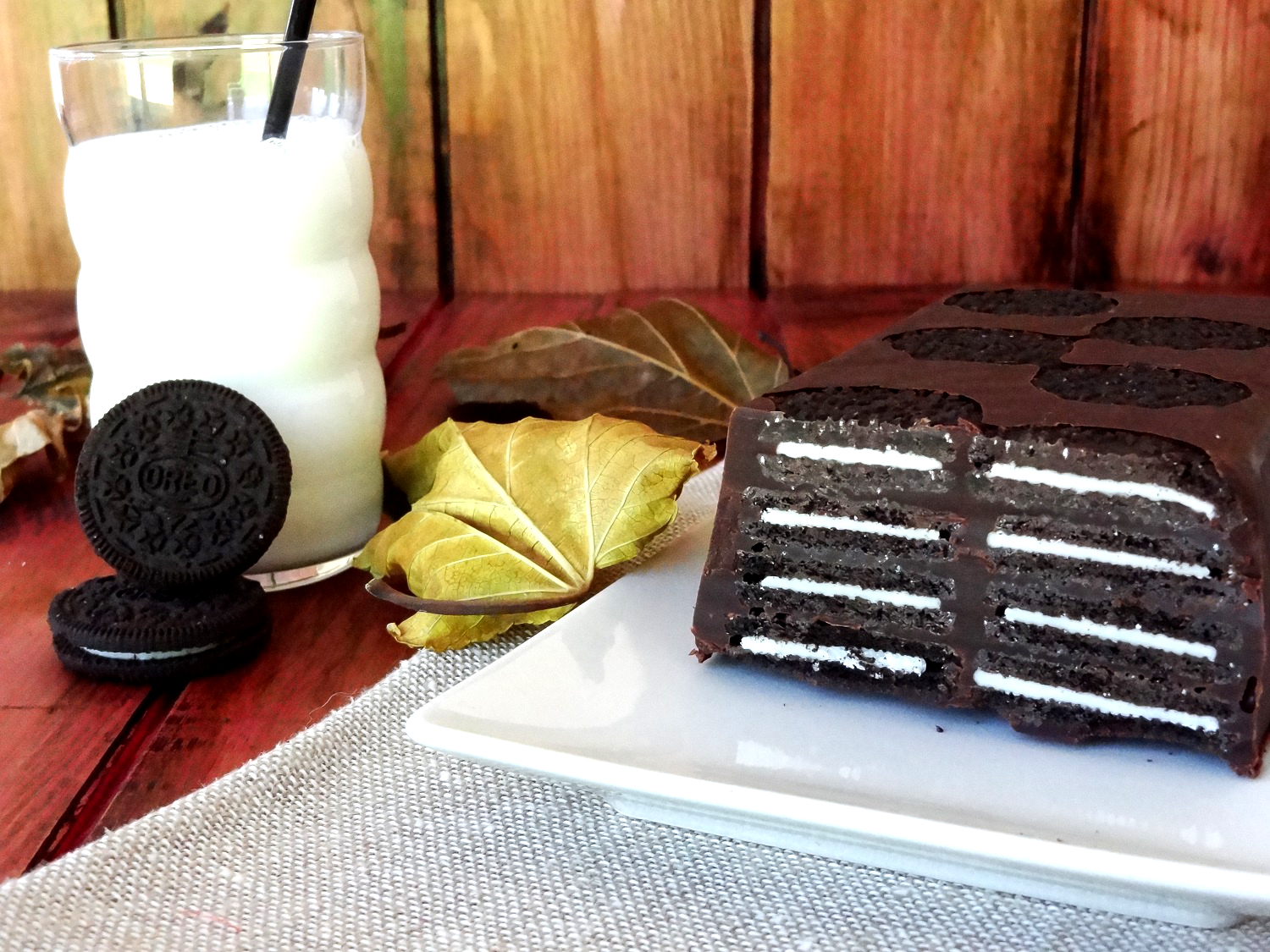 Foto de la receta de kalter hund de Oreo