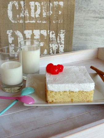 Foto de la receta de pastel de 3 leches