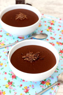 Foto de la receta de natillas de chocolate caseras