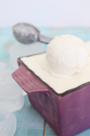 Foto de la receta de helado de nata cremoso