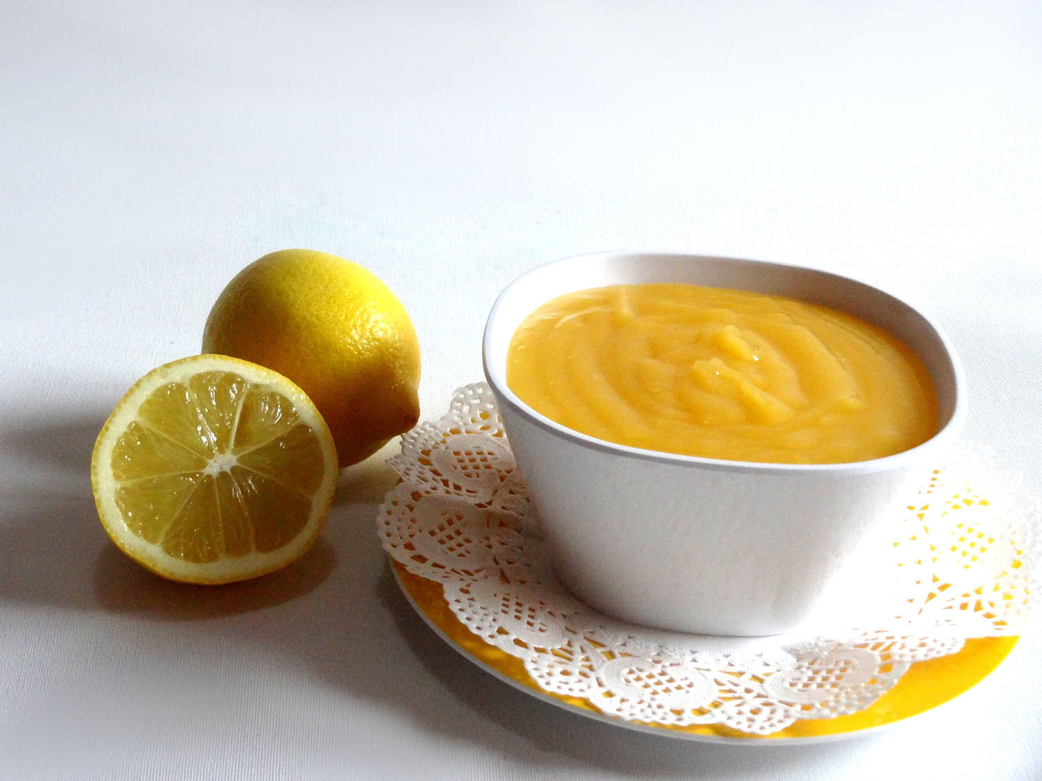 Foto de la receta de crema de limón casera
