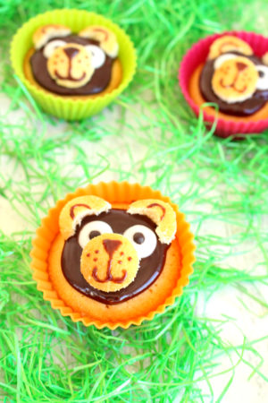 Foto de la receta de cupcakes infantiles de ositos