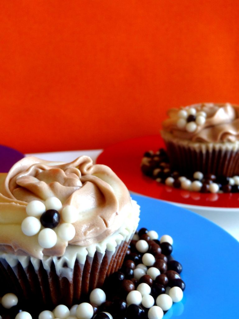 Foto de la receta de cupcakes de 3 chocolates