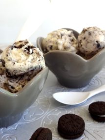 Foto de la receta de helado de Oreo