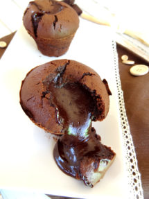 Foto de la receta de coulant de chocolate casero