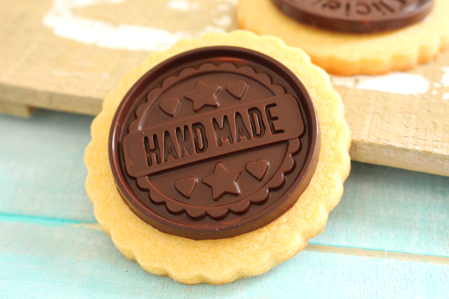 Foto de la receta de galletas de mantequilla con vainilla y chocolate