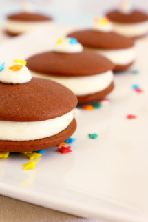 Foto de la receta de whoopie pie de chocolate