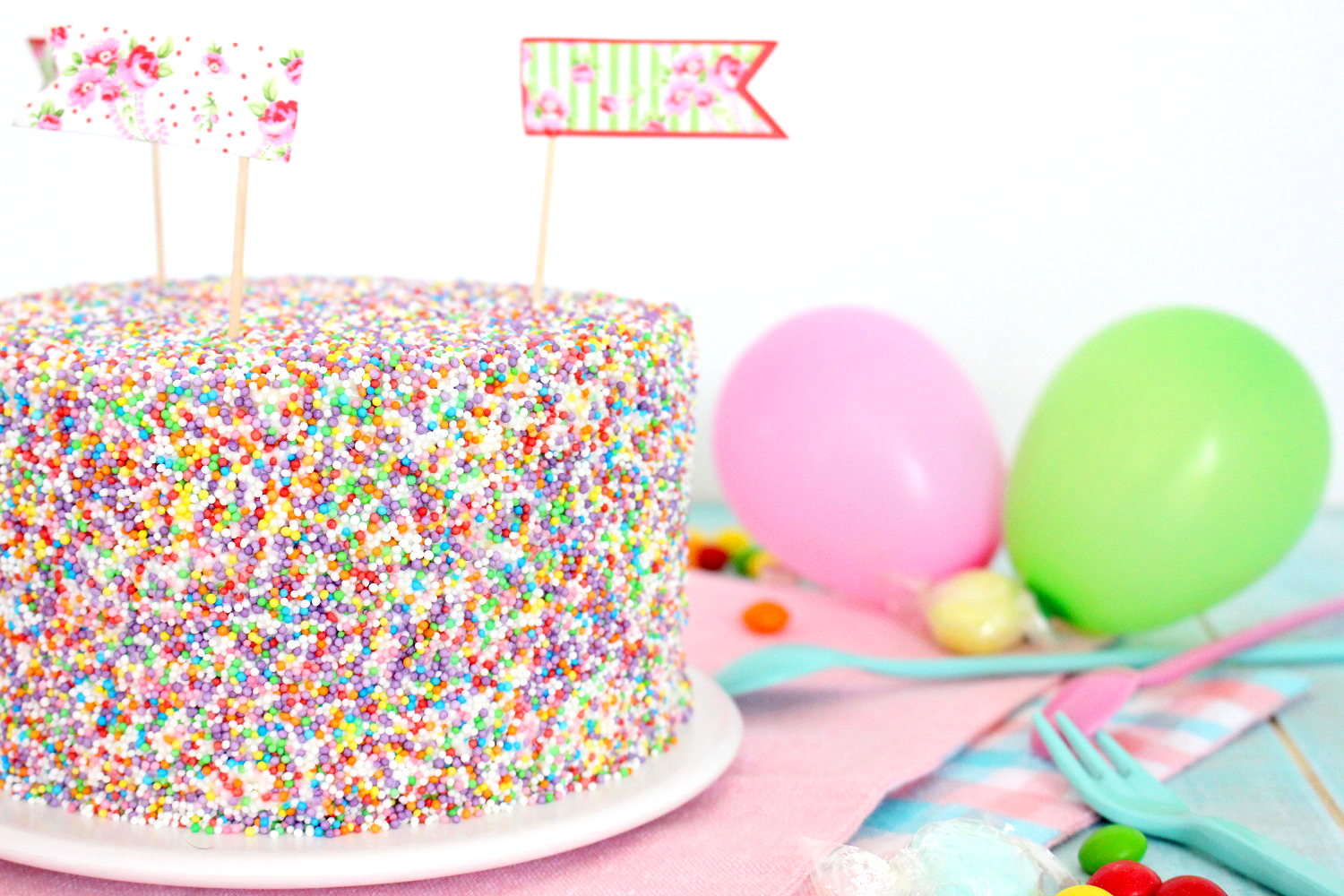 Foto de la receta de tarta de cumpleaños sorpresa