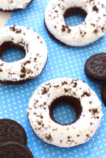 Foto de la receta de donuts caseros de Oreo