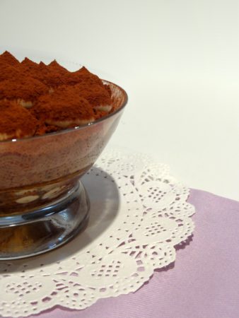 Foto de la receta de tiramisú sin huevo