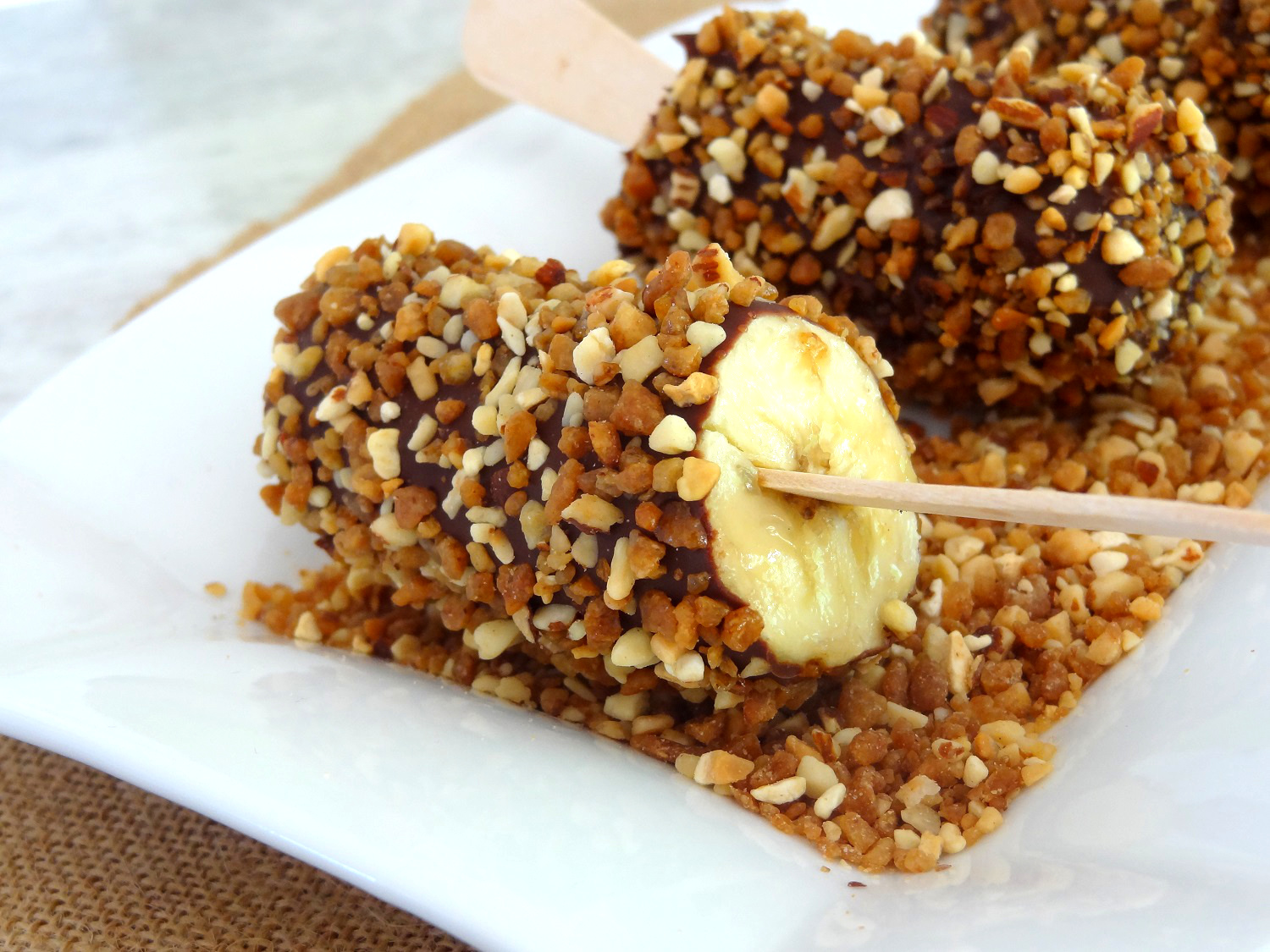 Foto de la receta de choco bananas