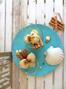 Foto de la receta de helado de dulce de leche casero